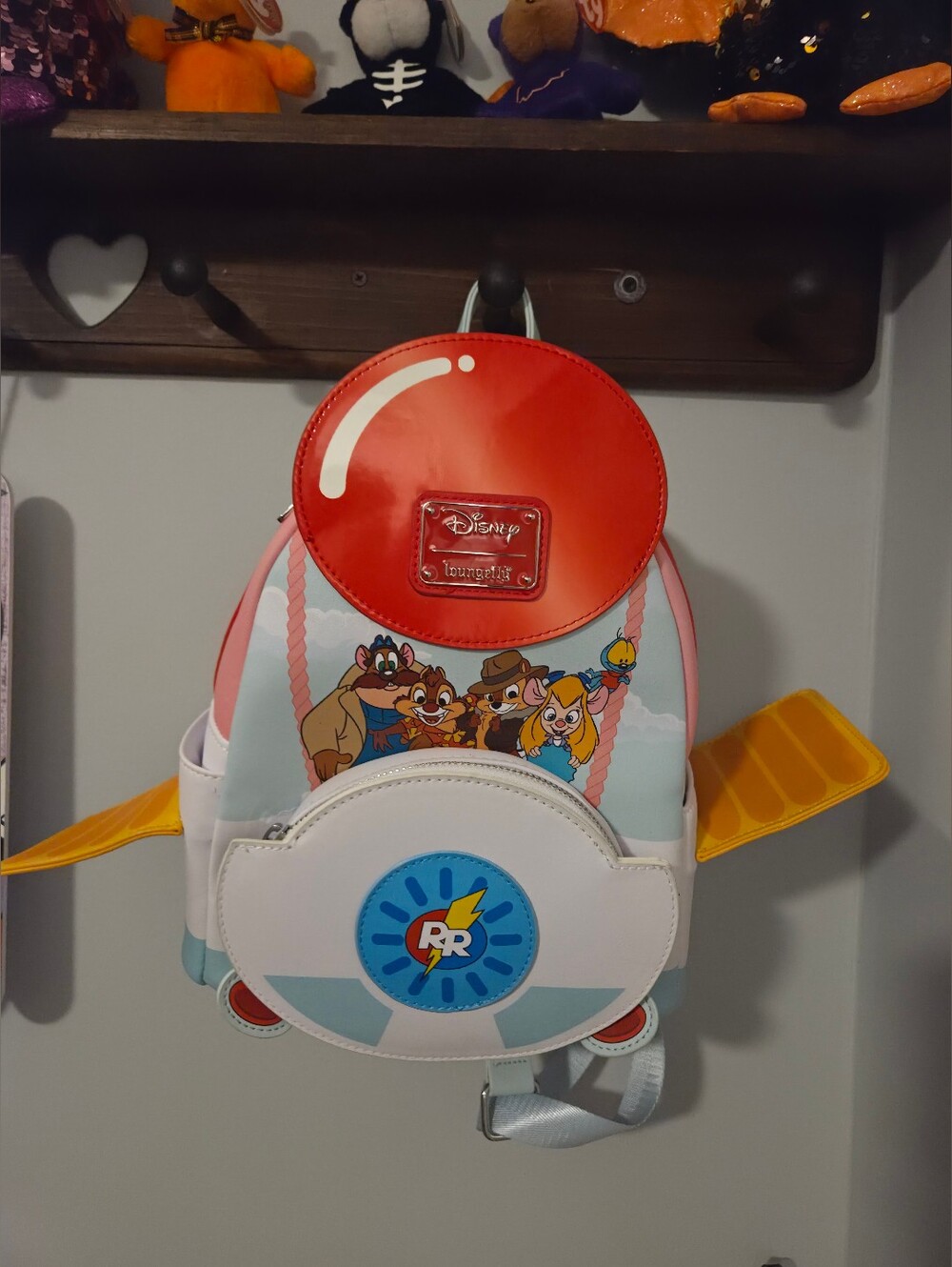 Loungefly Chip N Dale Rescue Rangers Backpack - Picture 3 of 10